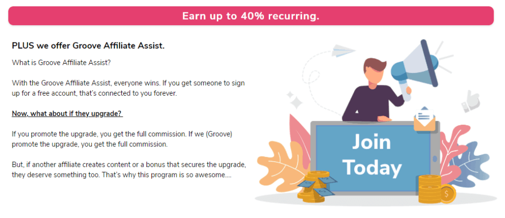 GrooveFunnels affiliate program